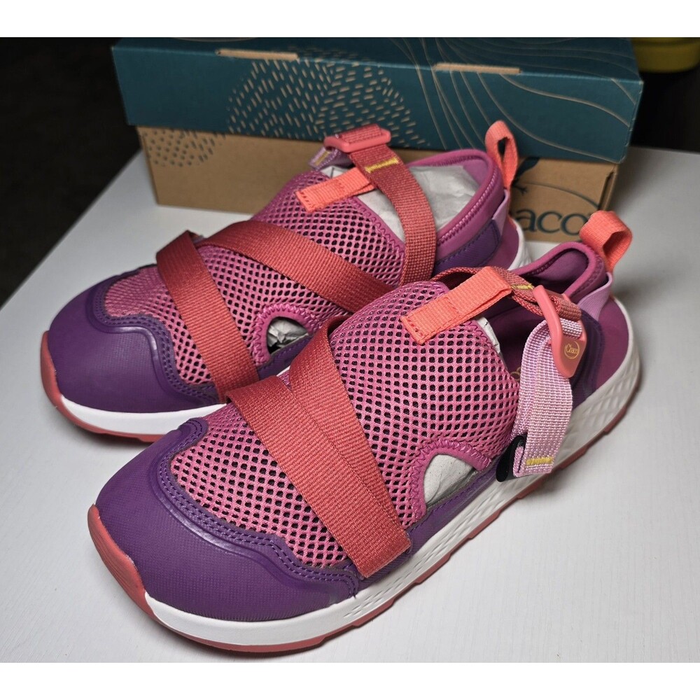 Chaco Kids Drifter Water Shoes Size 6 M Purple Pink Quick-Dry Mesh NEW EUR 37